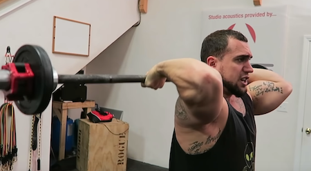 Intense 5 minute Barbell Tricep Workout How To Build Bigger Triceps