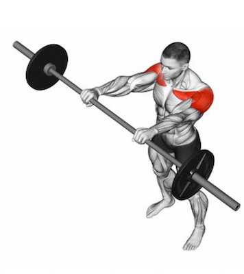 Back and shoulder workout with barbell hotsell