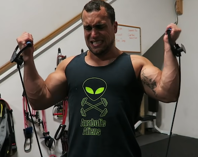 Intense 5-Minute Resistance Band Bicep Workout | Get Bigger Biceps!