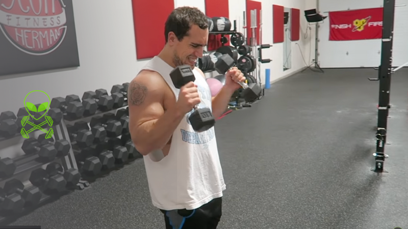 5 minute bicep workout sale