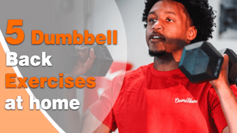 Back workout with dumbbells and bands hotsell